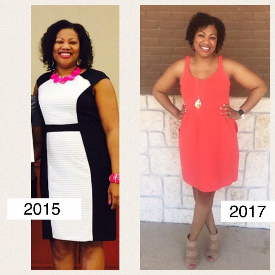 Client transformation before and after